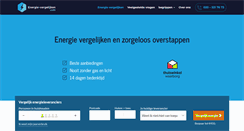 Desktop Screenshot of energie-vergelijken.com